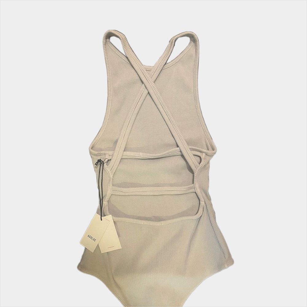 Nova Banded Back Bodysuit (color: still life)